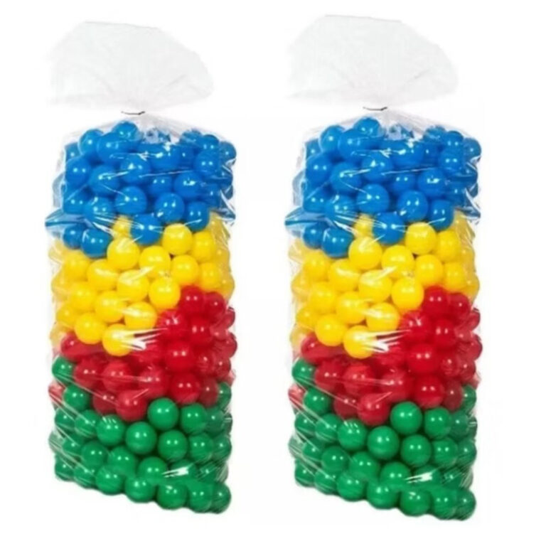 Bolinhas para Piscina 100 Unidades coloridas 76mm 