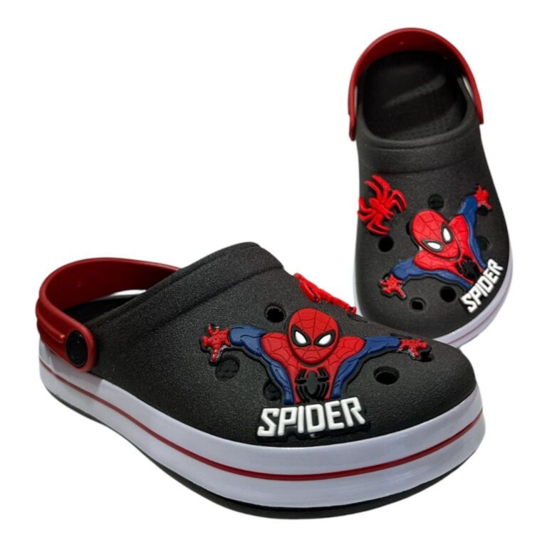 Sandália Homem Aranha Babuche Masculino Confortá