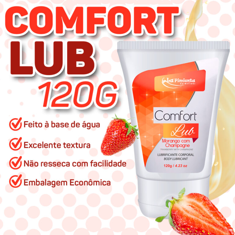 LUBRIFICANTE COMFORT 120 SENSAÇÃO DELICADA PARA 