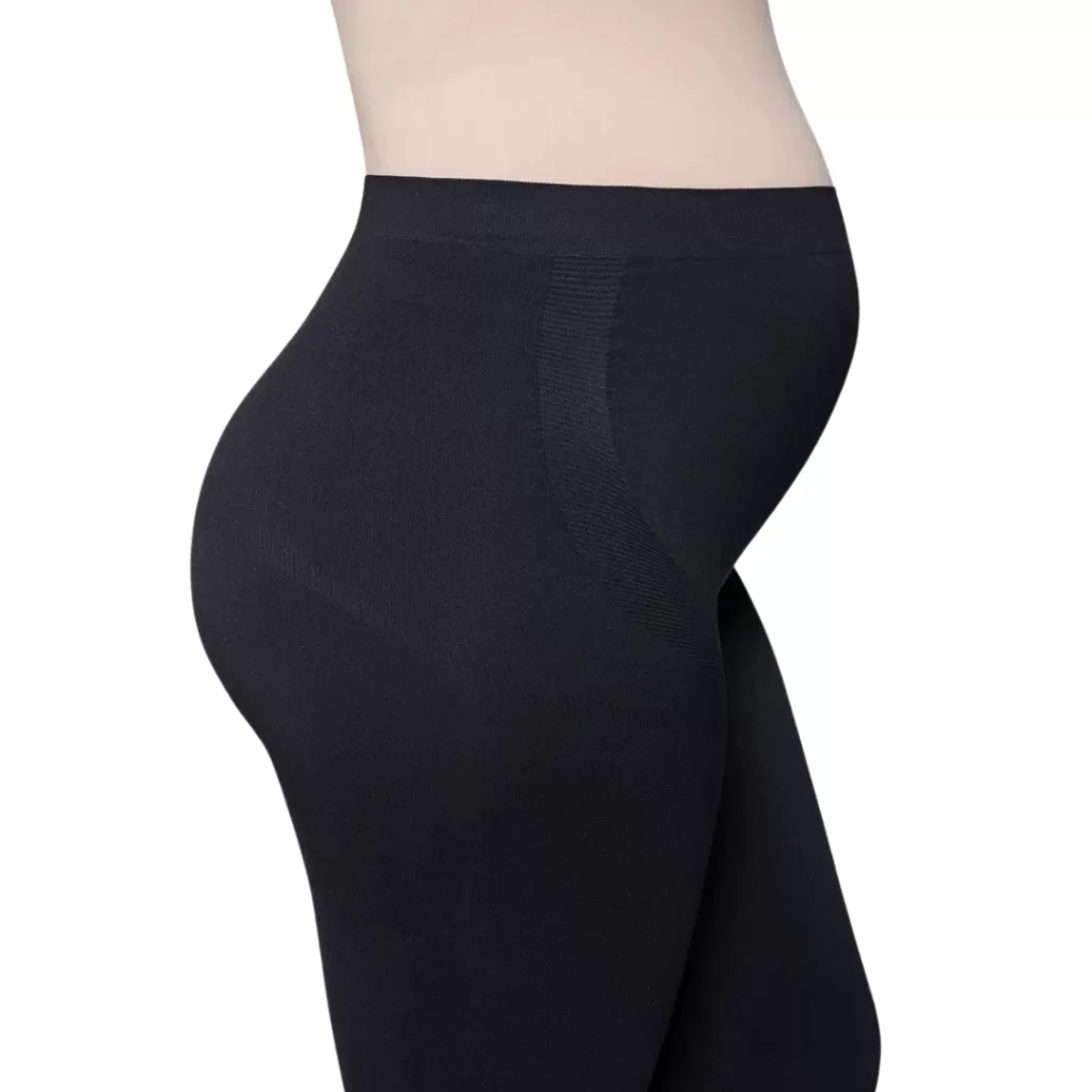 Legging Gestante Fio 150 Lupo Original Uso Diario Preta Calça Feminina Gravida