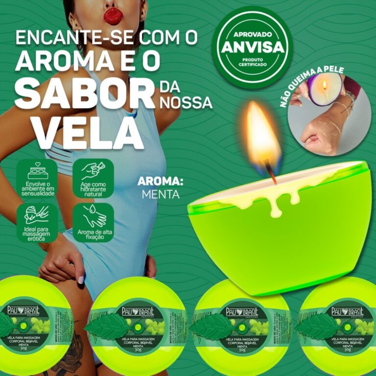VELA QUE PROMOVE RELAXAMENTO E CONCENTRAÇÃO