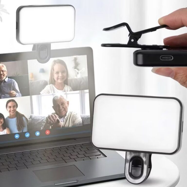 Mini Led 3 Modos De Luz LED Selfie Clip Live Strea