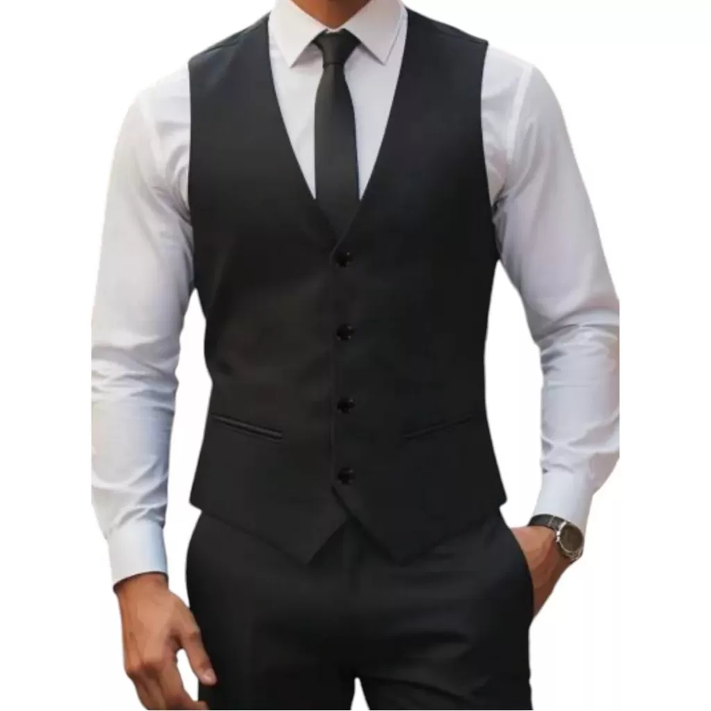 Colete Social Liso Moda Masculina P/ Ternos – Baristas – Padrinho