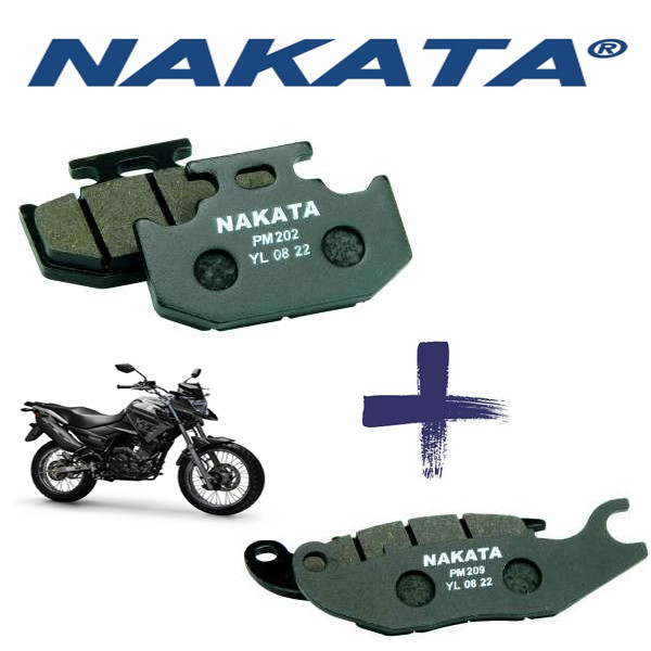 Kit Freio Dianteira + Traseira Crosser 150 2019 a 