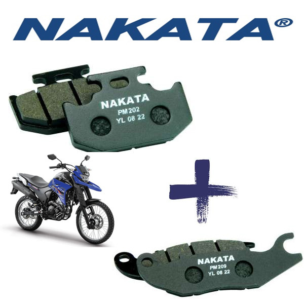 Kit Freio Dianteira + Traseira XTZ 250 Lander 2016