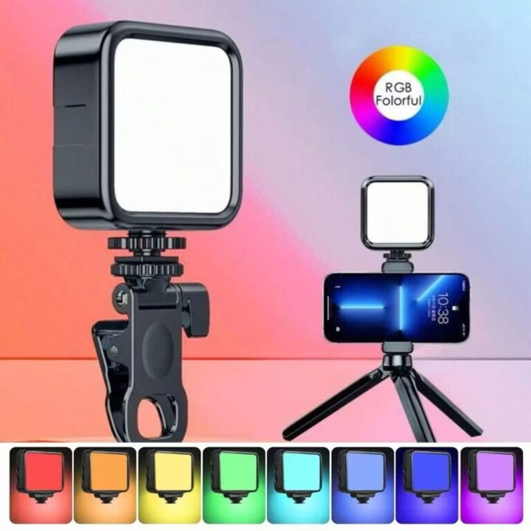 Mini Fotografia Luz RGB /Branco De Preenchimento P