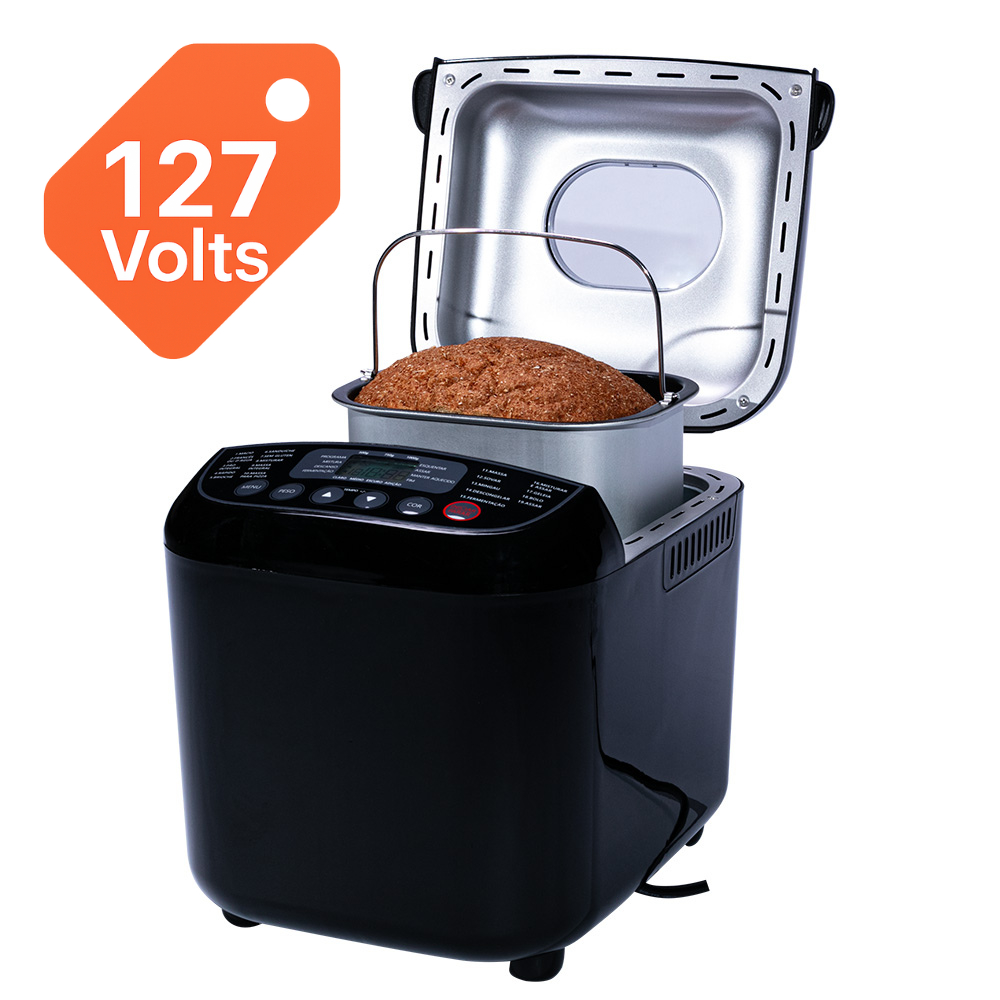 Panificadora 19 Programas Gallant 600w 127v Preta (GPA1E19A_127PT)