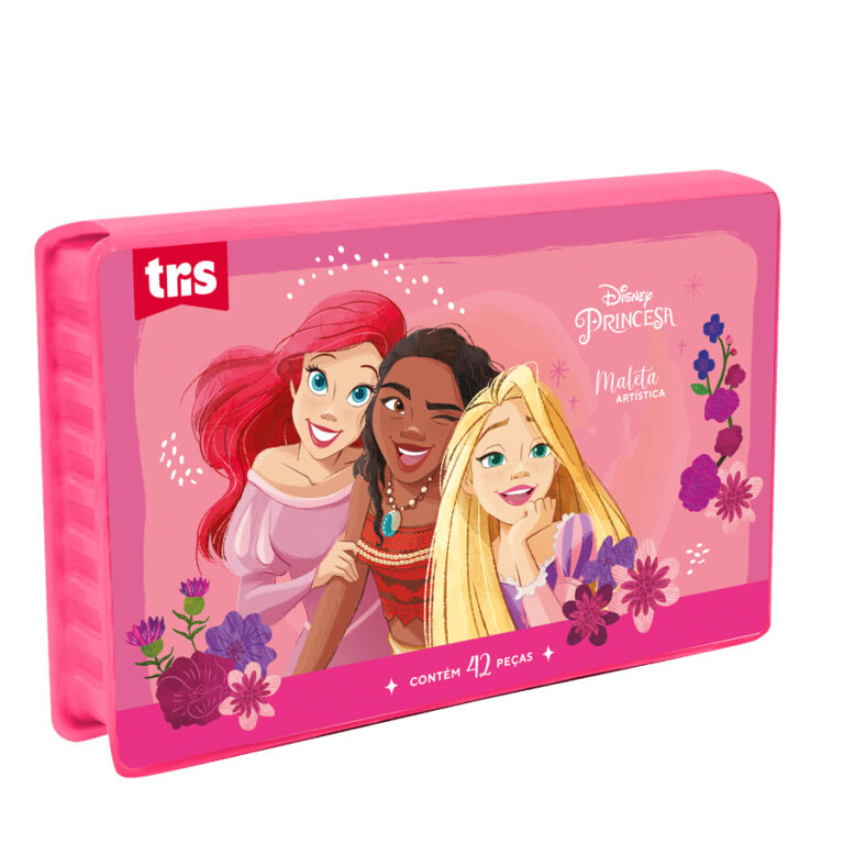 Kit Maleta Artística Princesa – 42 Peças