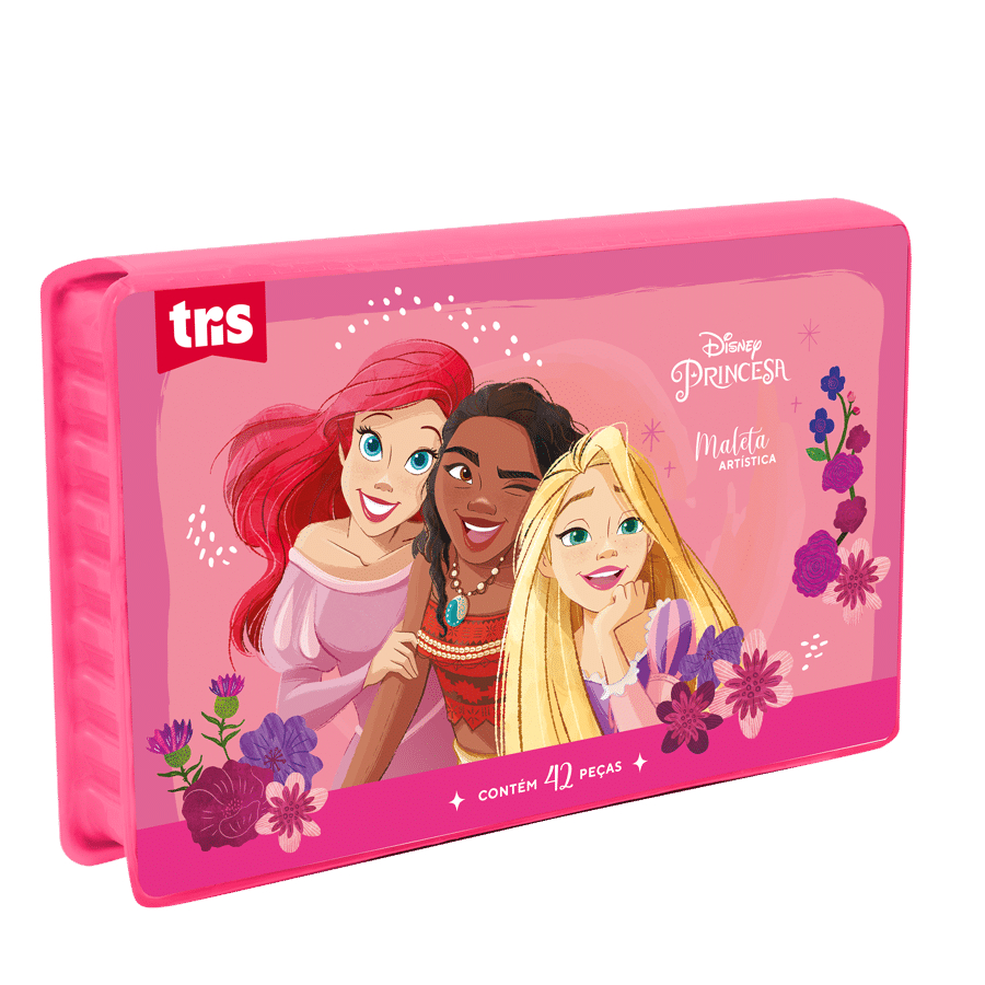 Kit Maleta Artística Princesa – 42 Peças