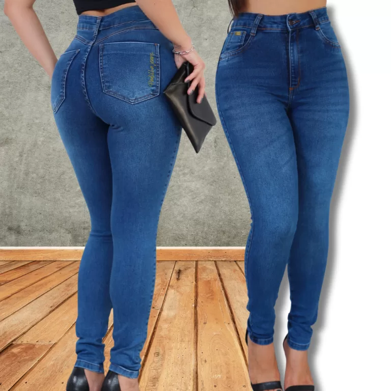 Calça Jeans Feminina Skinny Bigode Md Lançamento