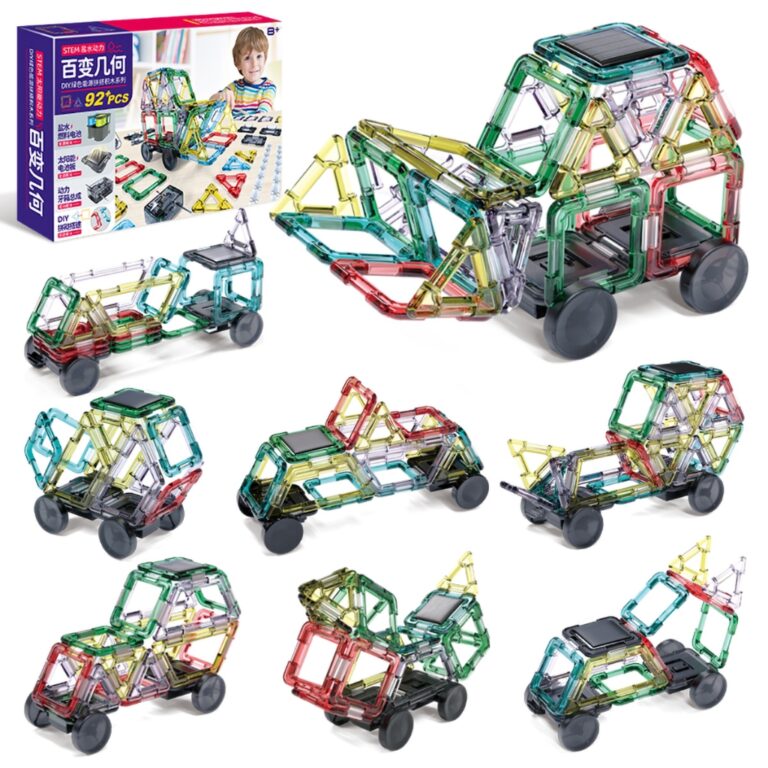 Kit de Blocos Educativos  para Crianças com 3 Mod
