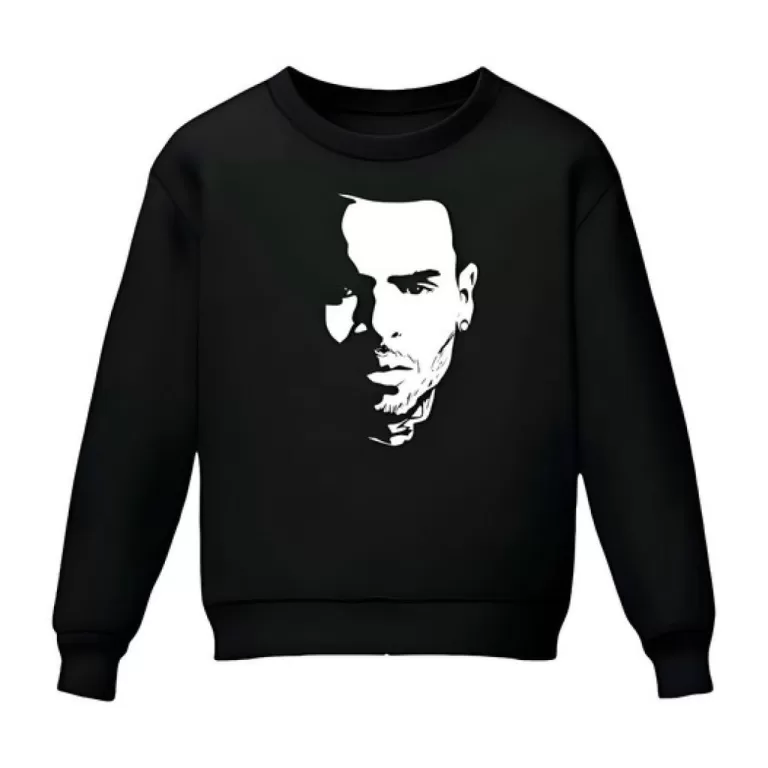 Blusa Casaco Gola Careca – Chris Brown ̵