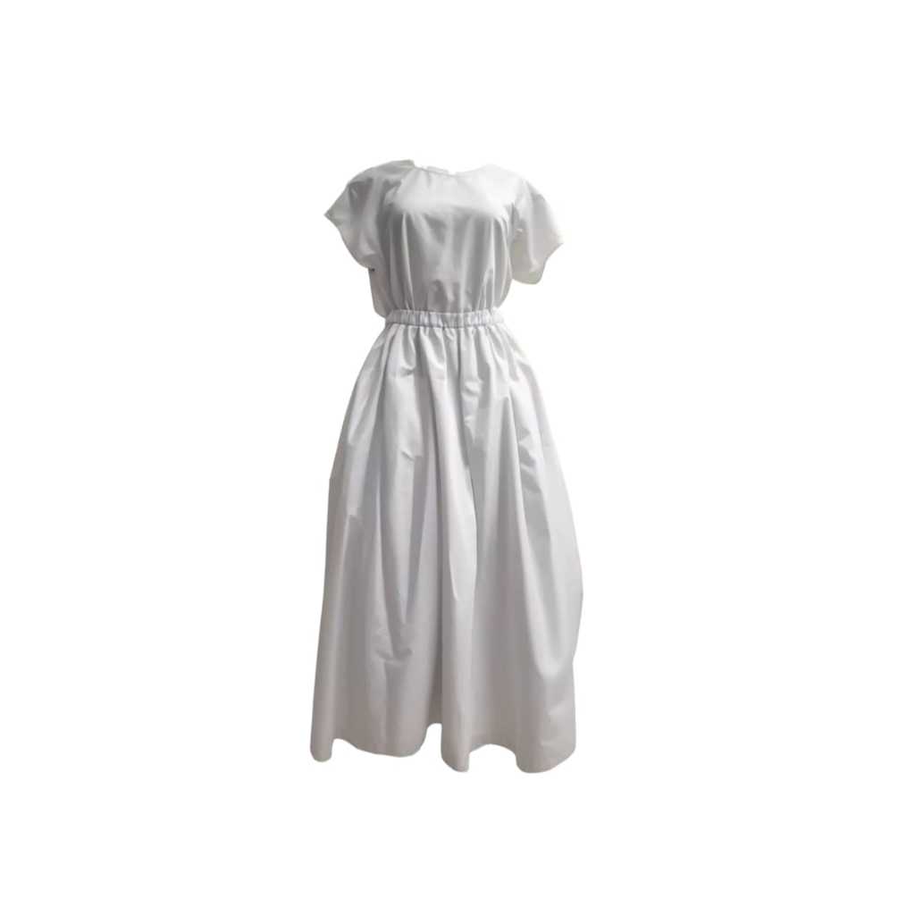 Roupa Feminina 2pçs Umbanda Candomblé Branca Ração