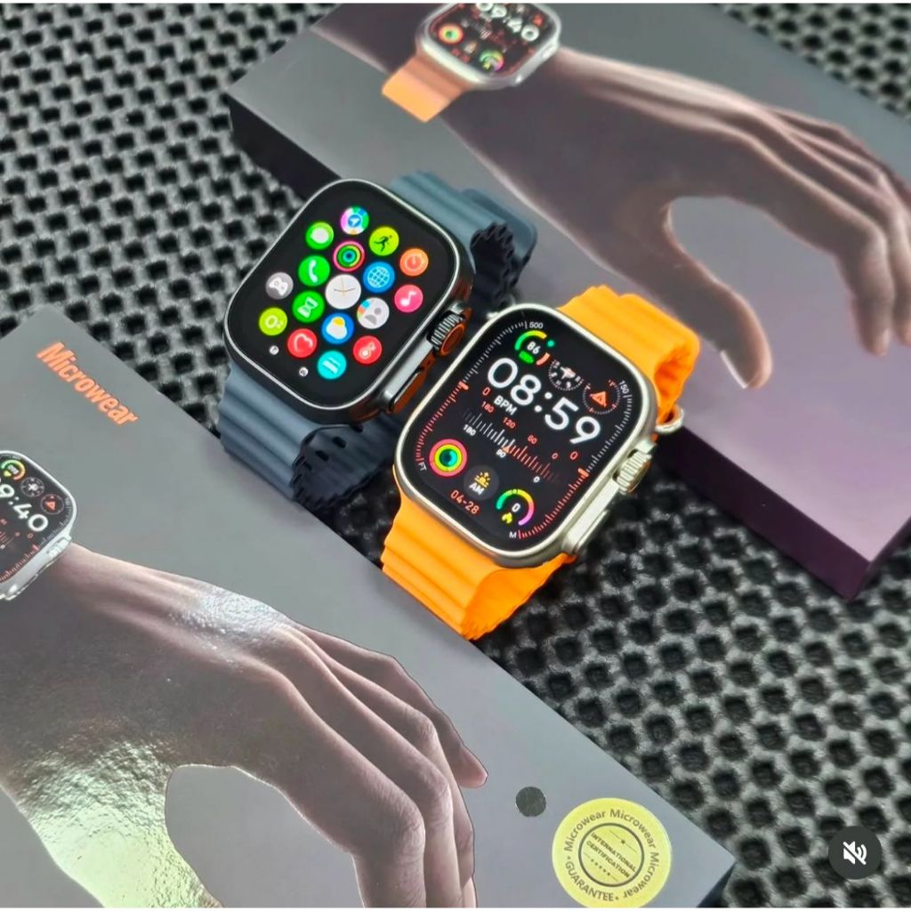 Smartwatch Microwear U9S Original Modo Esportes GPS 49mm Modo Saúde Faz Ligação