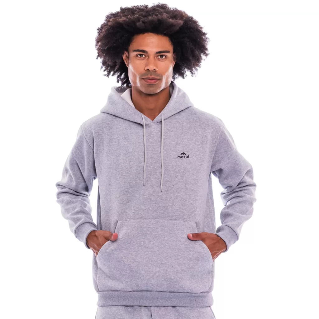 BLUSÃO CANGURU MOLETOM MASCULINO QUENTINHO M51-A