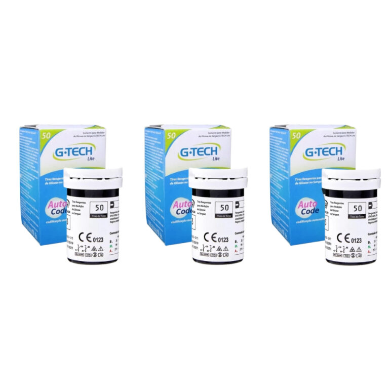 Kit 3×50 G-tech Lite (150 Tiras Reagentes) Pr