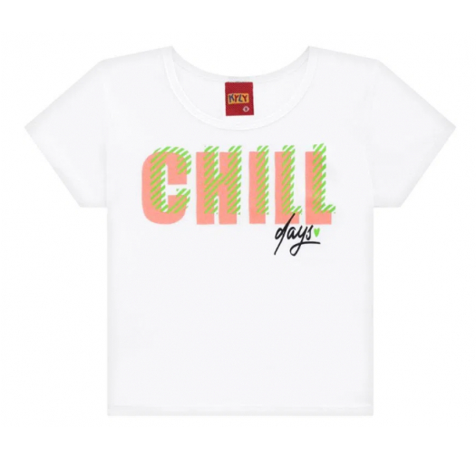 Blusa Cropped Verão Infantil Menina Kyly Tamanhos
