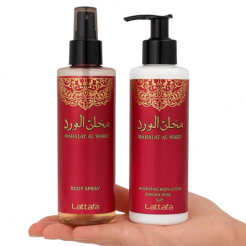 Body Splash e Hidratante Sabah 250ml  Perfume Feminino Refrescante. Dia Das mães.