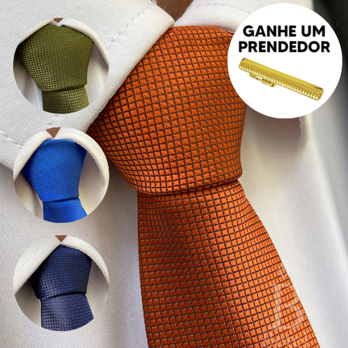 Gravata Várias Cores Masculina Slim Social Sofist