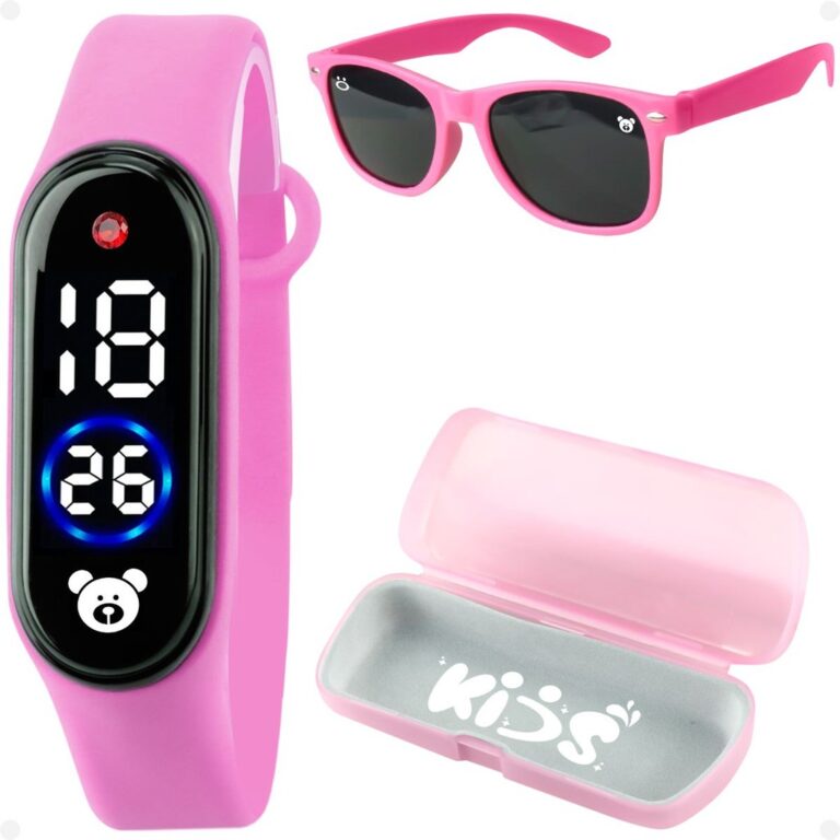 Case + Oculos Protecao UV prova dagua silicone ros