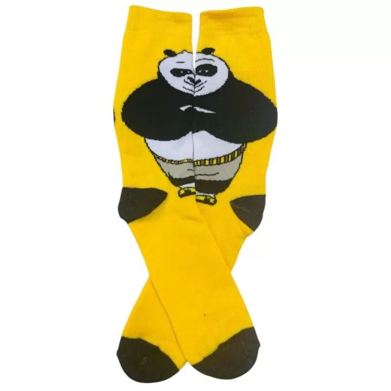 Meia Divertida Personagem Po – kung Fu Panda