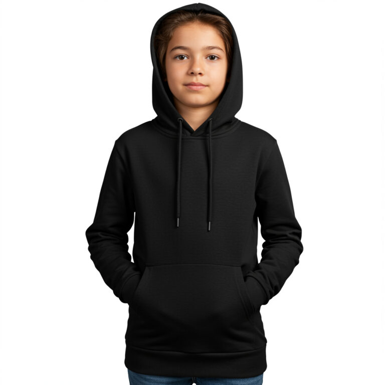 Moletom Infantil Kids Masculino Com Capuz Canguru 