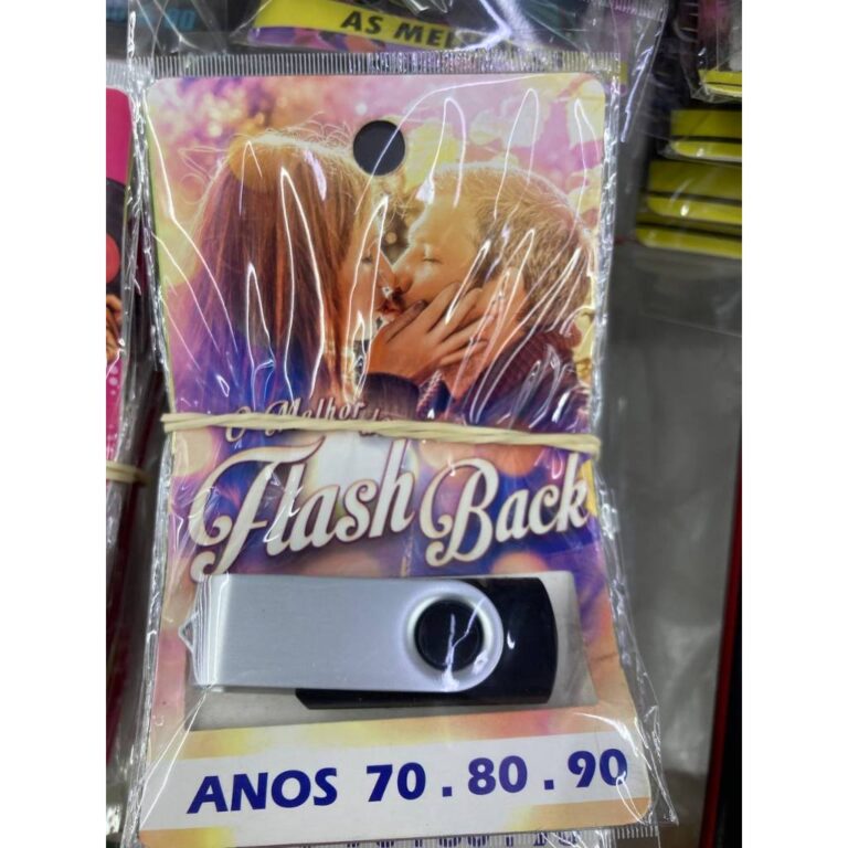 Pen Drive USB 2.0 Metálico com Chaveiro Resistent