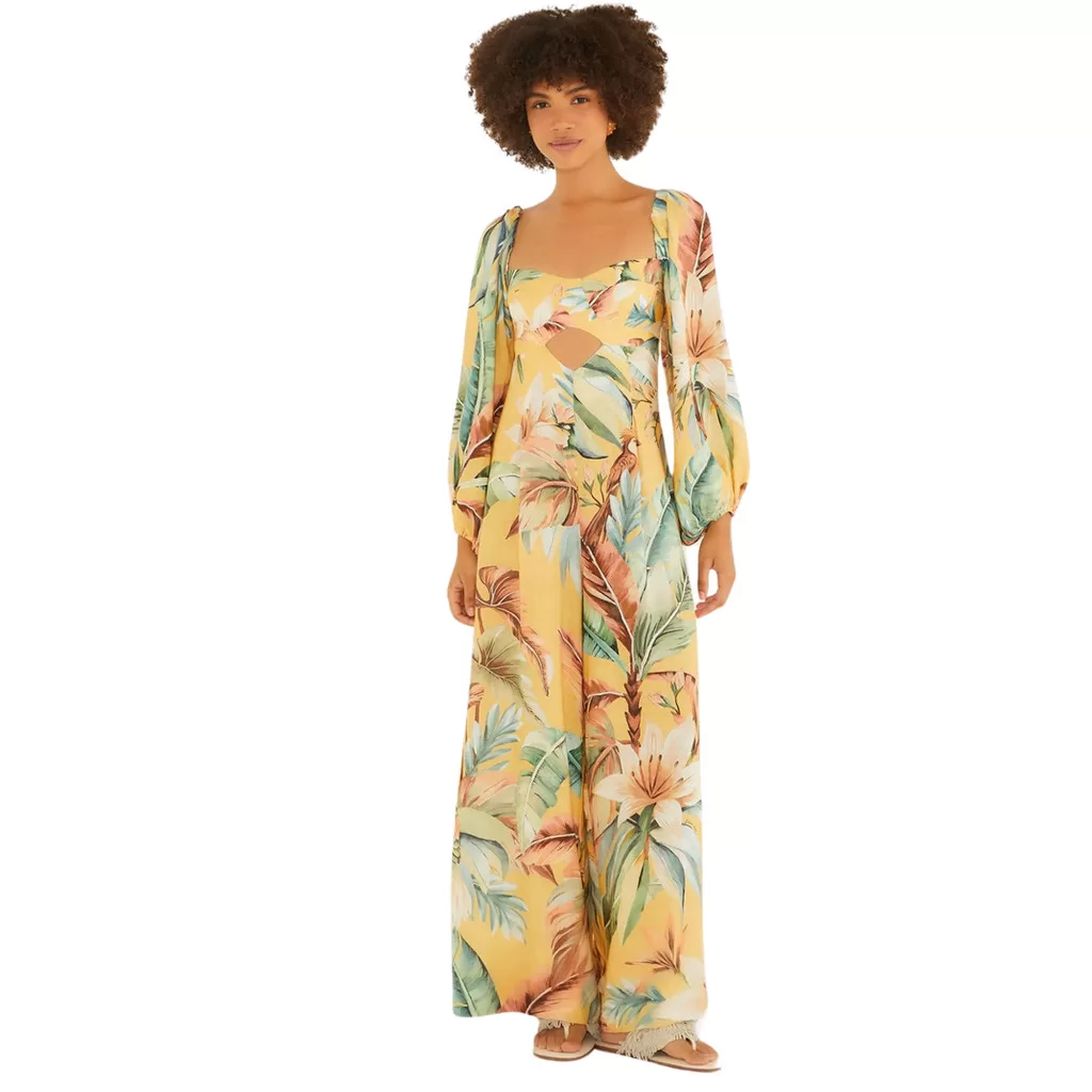 Macacão Manga Farm Rio Tropicália