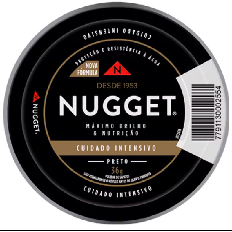 Nugget graxa 36gr para sapato