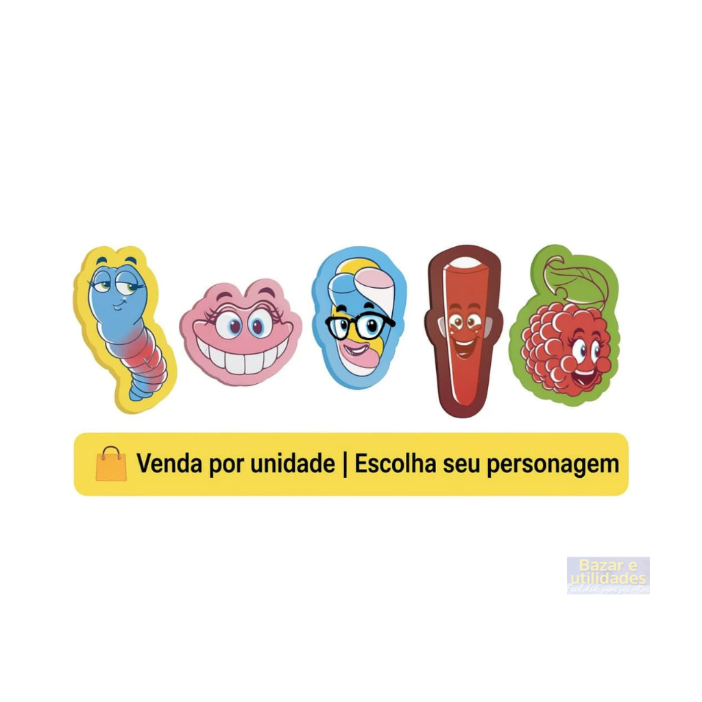 Borracha Decorada com Aroma Fini – Unidade Leo e leo