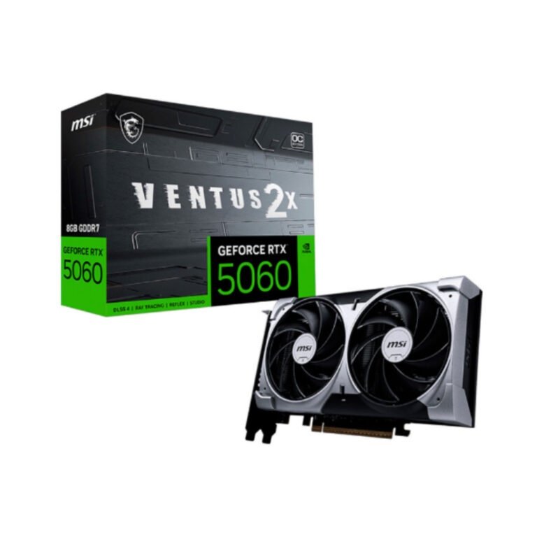 PLACA DE VIDEO MSI GEFORCE RTX 5060 VENTUS 2X OC 8