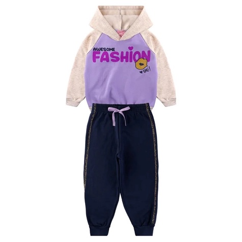 Conjunto Infantil Inverno Ametista / Benetex Kids