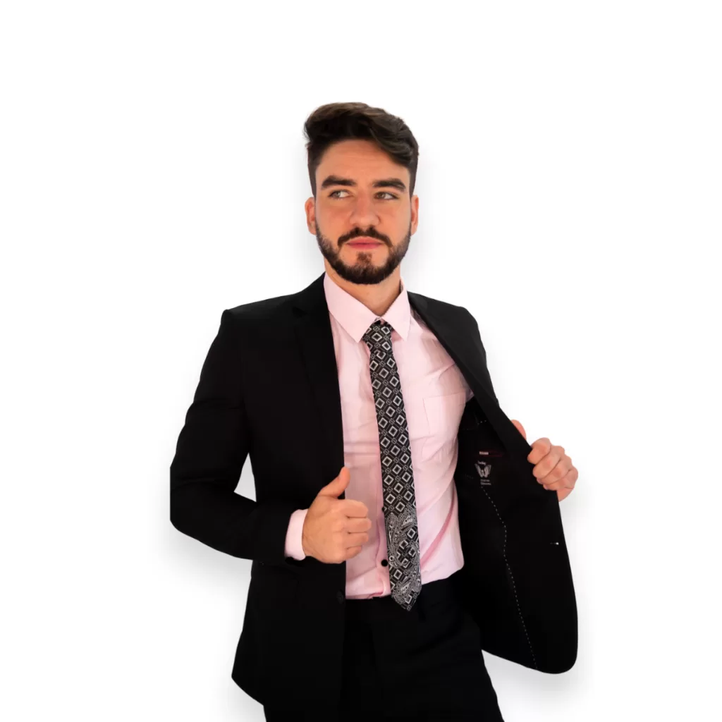 Terno Slim Masculino Microfibra Linha Premium Luxo Promoção De Lançamento