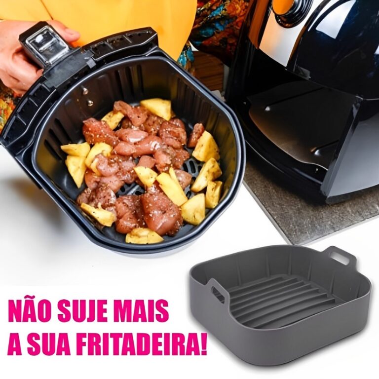 Forma em Silicone Antiaderente Para Air Fryer Frit