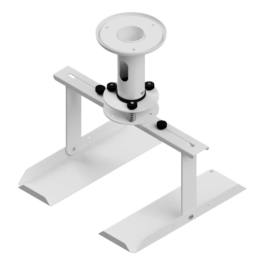 SUPORTE PROJETOR DE TETO COM BANDEJA- TUBO 12/20/25 CM