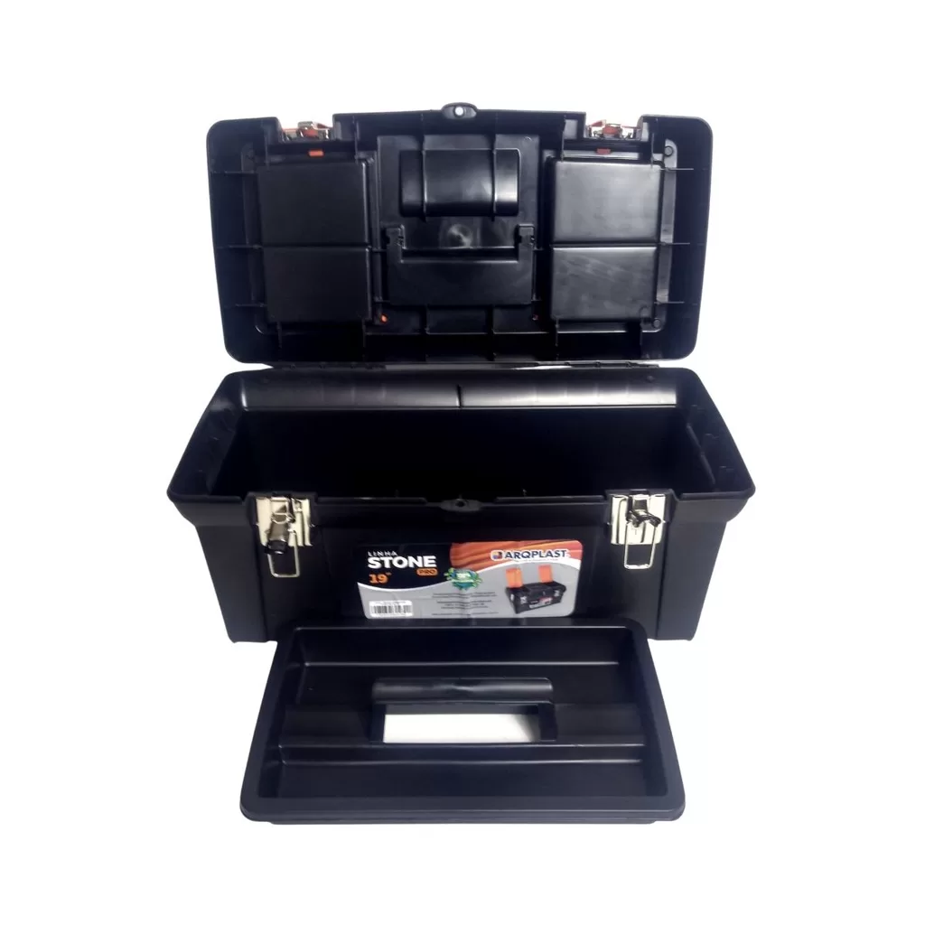 Maleta de Ferramentas Itens Multiuso Organizadora Alça Com 6 Unidades