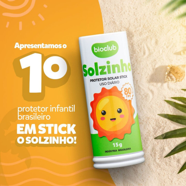 Protetor Solar Stick Natural  Solzinho Stick Infan