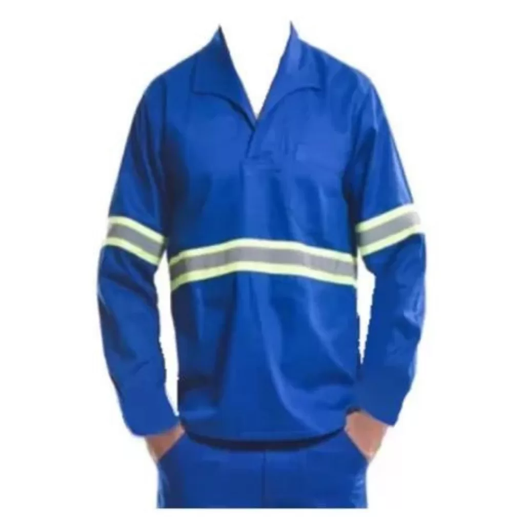 Camisa Italiana Manga Longa Brim Refletivo