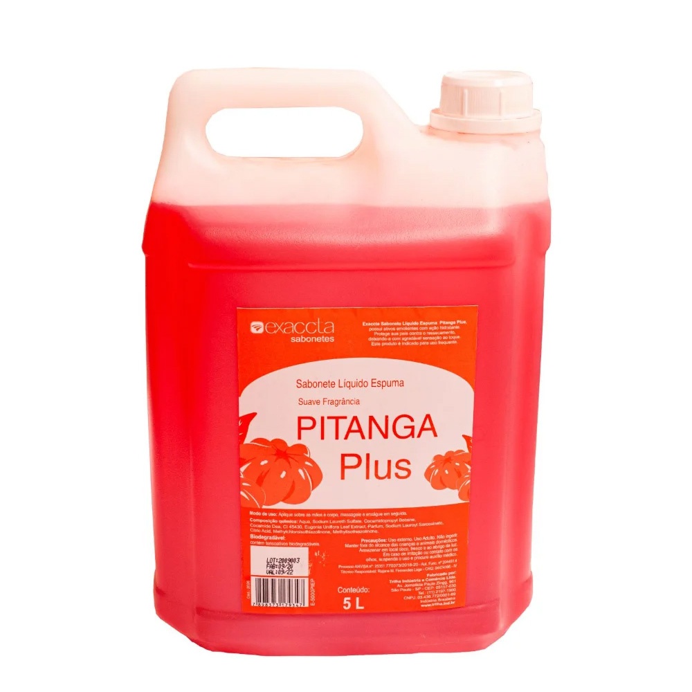 EXACCTA SABONETE LÍQUIDO PITANGA PLUS 5L