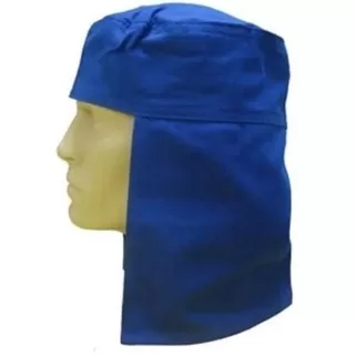 Touca Árabe C/15 Capuz Soldador Em Brim Proteçã
