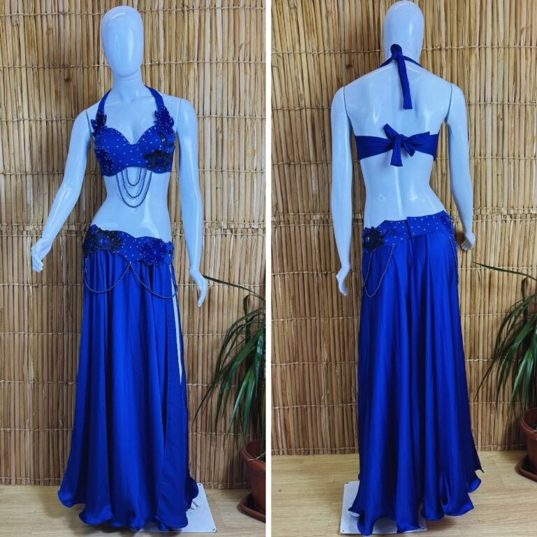 [Liquidação] Dança do Ventre Traje Bordado Comp
