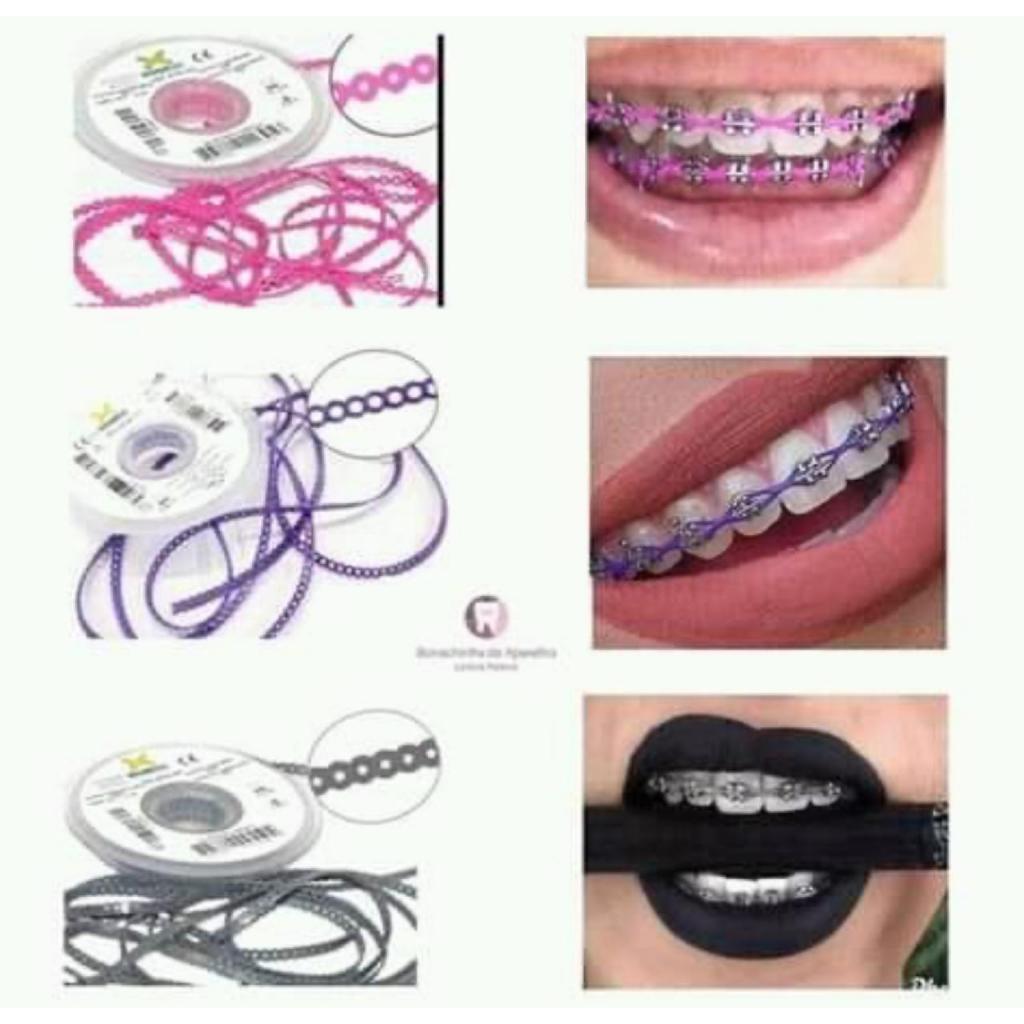 Borrachinha 10 trançadas   5 pares