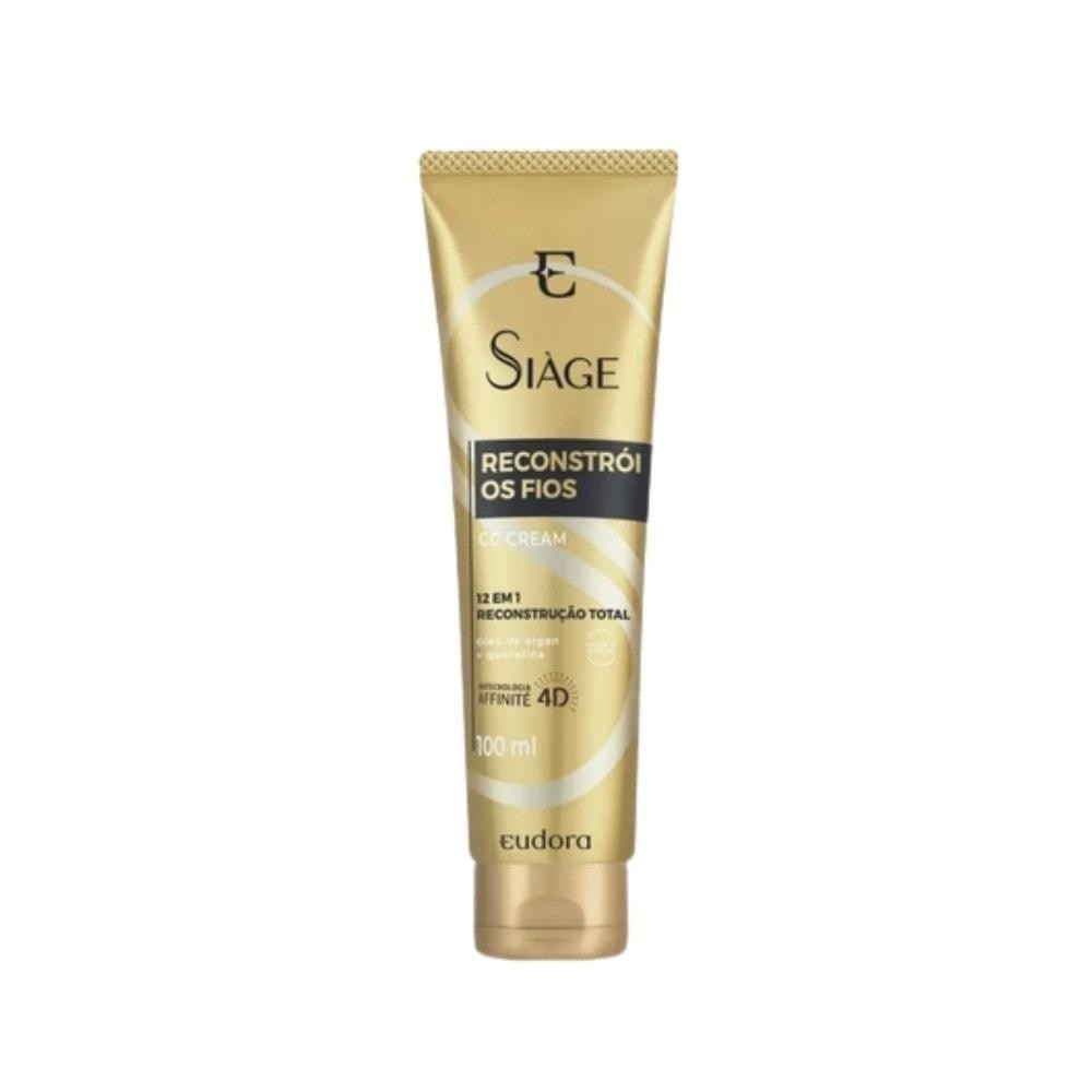 CC Cream Siàge Reconstrói os Fios 100ml – Reparação, Proteção Térmica e Brilho Intenso