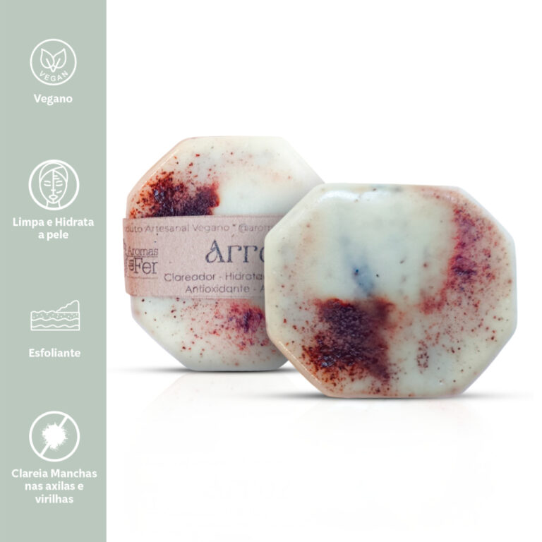 Kit 3 Sabonete Facial de Arroz Anti-idade e Clarea