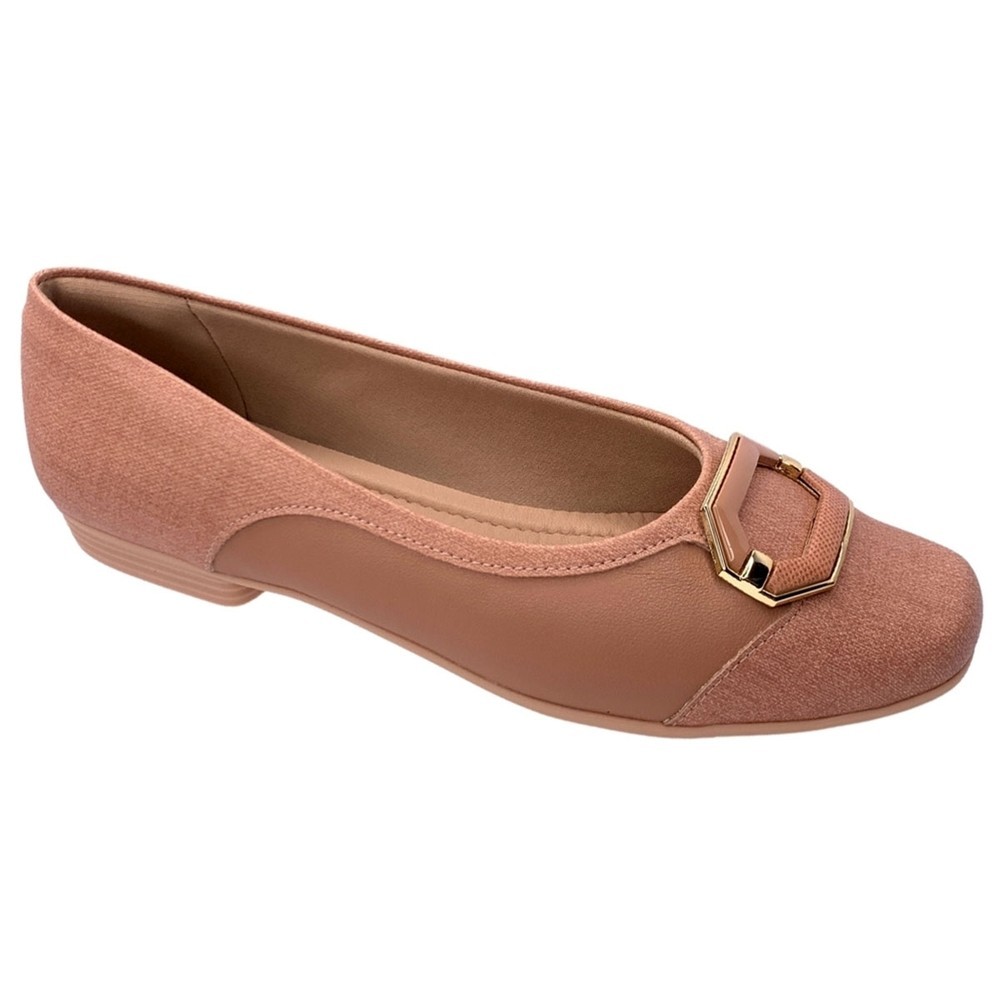 Sapatilha Piccadilly Casual Conforto Feminina – Rosa