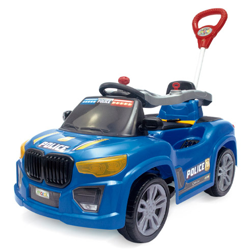 Carrinho Passeio e Pedal BM CAR – Azul Polic