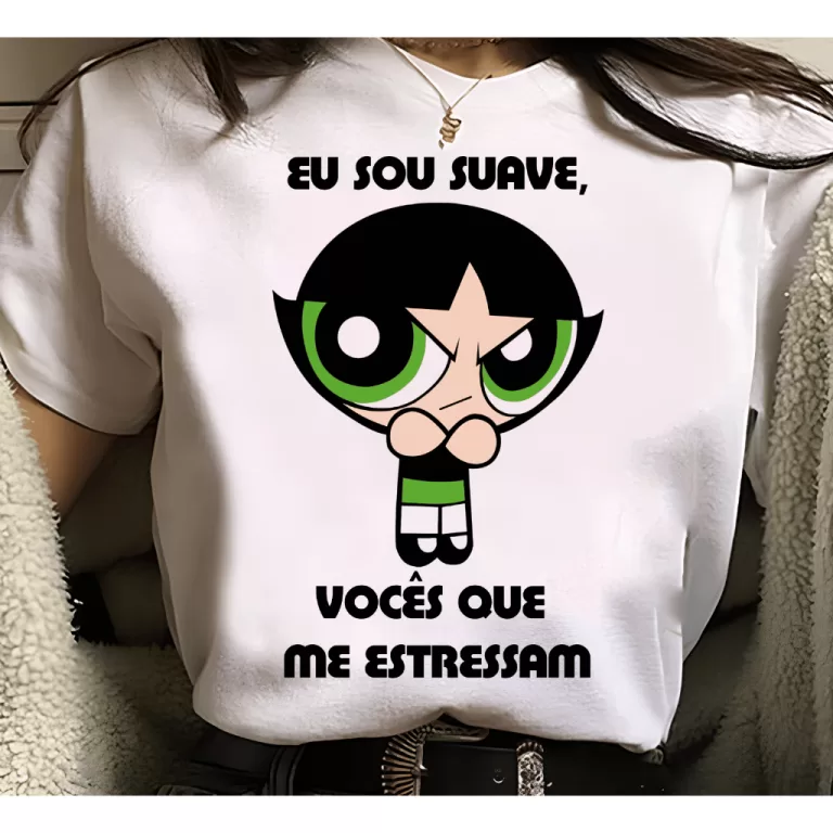 Camiseta Docinho eu sou suave vocês que me estres