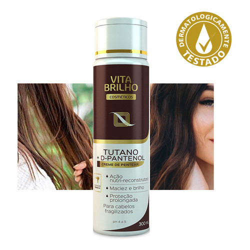Vita Brilho Profissional Creme De Pentear Tutano+d