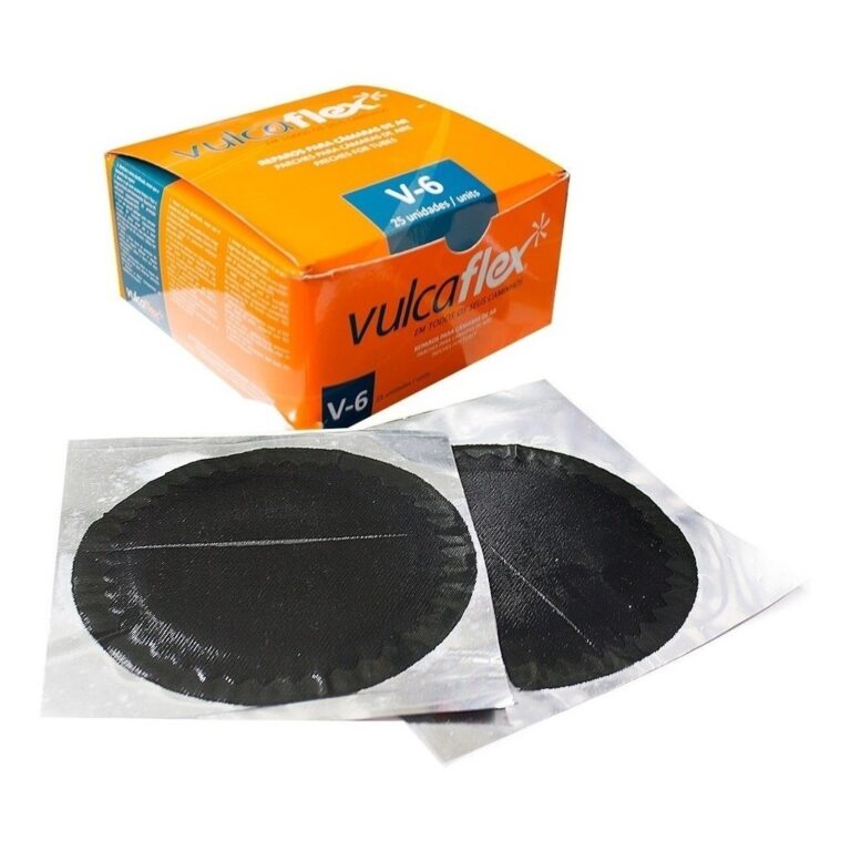 Remendo A Frio V-6 Vulcaflex Caixa 25 Com Unidades