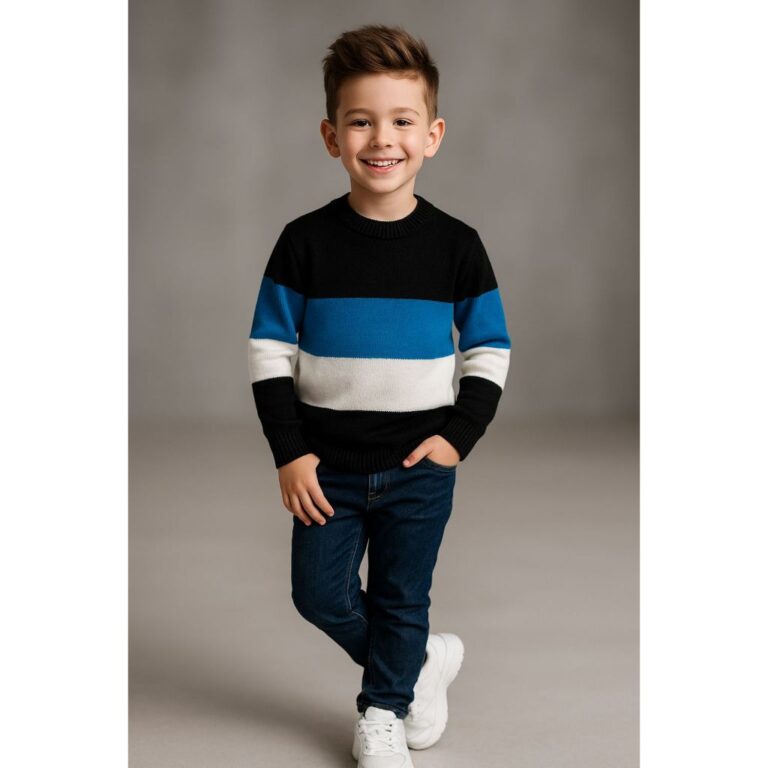 Casaco Infantil Menino Tricot Inverno Sueter Infan